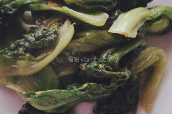 炒生菜的做法图解5