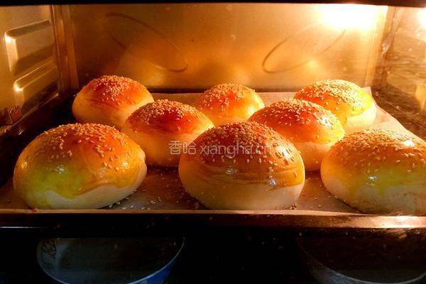 汉堡胚，餐包的做法图解5