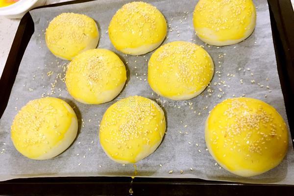 汉堡胚，餐包的做法图解4