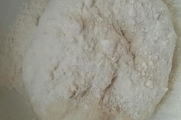 雪里蕻馅生煎包。的做法图解4