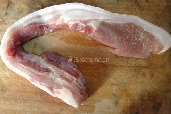 香煲五花肉的做法图解1