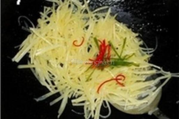 酸辣土豆丝的做法图解7