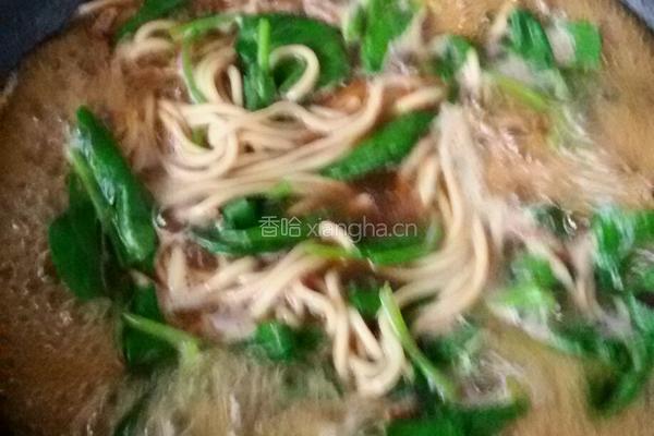热汤面的做法图解5