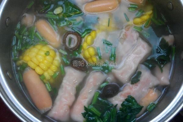 玉米汤的做法图解8