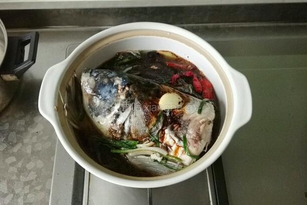 干锅鱼头的做法图解6