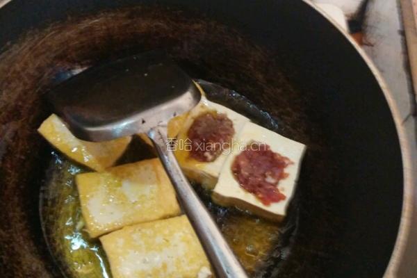 简单酿豆腐的做法图解4