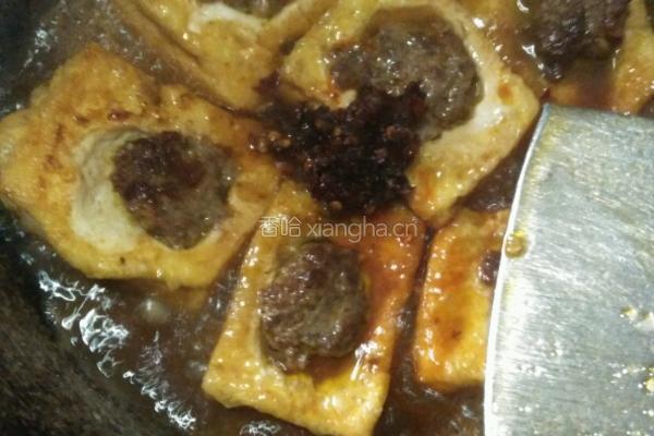简单酿豆腐的做法图解7