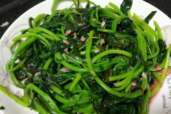 家常炒苋菜的做法图解5