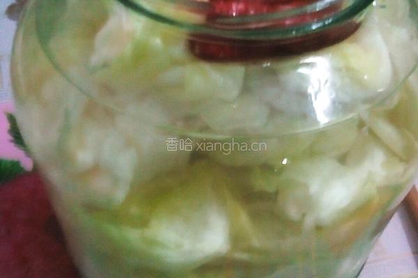 农家酸菜的做法图解5