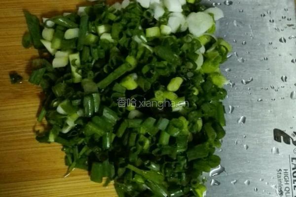 小葱炒鸡蛋的做法图解1