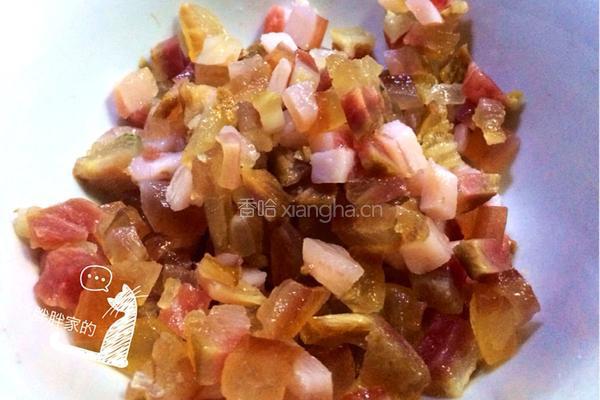 豌豆焖饭的做法图解1