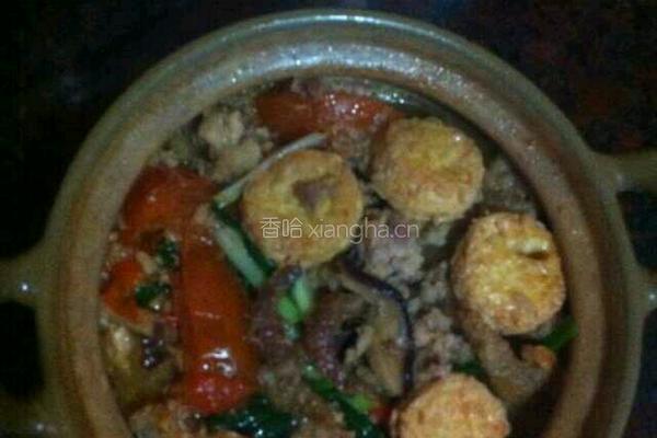 红烧豆腐煲的做法图解7