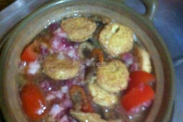 红烧豆腐煲的做法图解6