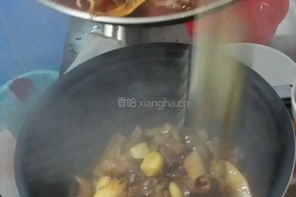 笋干红烧牛肉的做法图解12