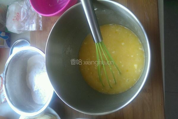 香蕉大蛋糕的做法图解2