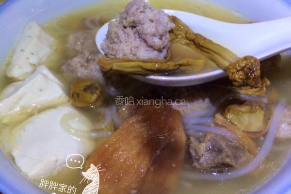 茸翅骨丸的做法图解8
