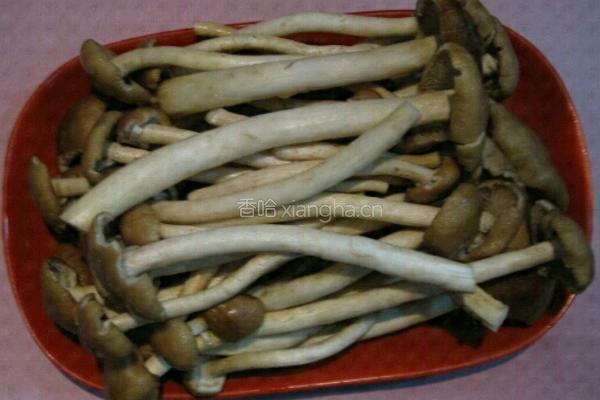  茶树菇牛柳的做法图解1