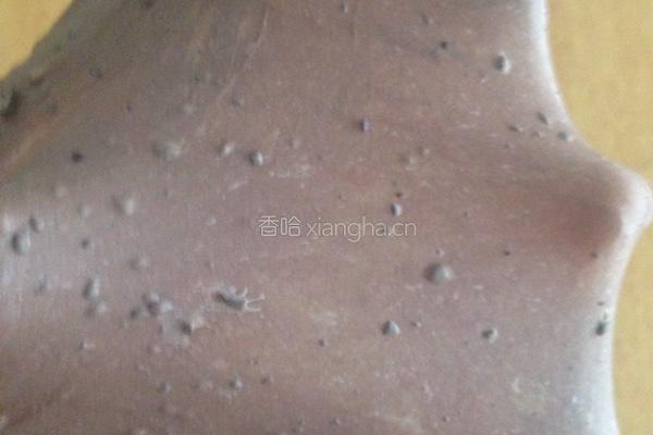 全麦核桃巧克力软欧的做法图解1