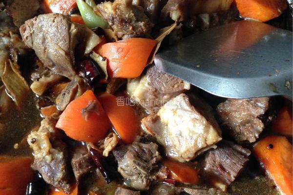 红烧羊肉的做法图解6