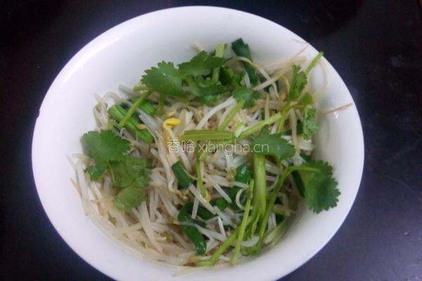 香味绿豆芽韭菜的做法图解3