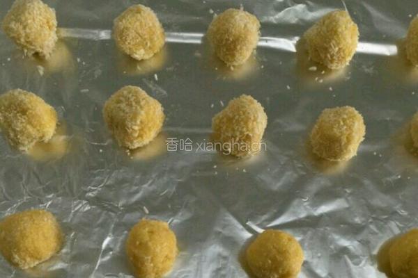 椰蓉酥球的做法图解3