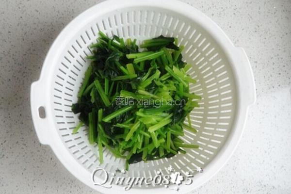 蒜香菠菜塔的做法图解5