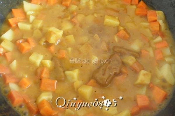 咖喱鸡肉 的做法图解7