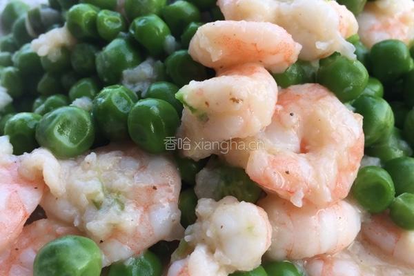 豌豆清炒虾仁的做法图解8
