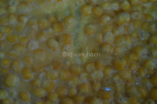 玉米粒鸡蛋饼的做法图解3