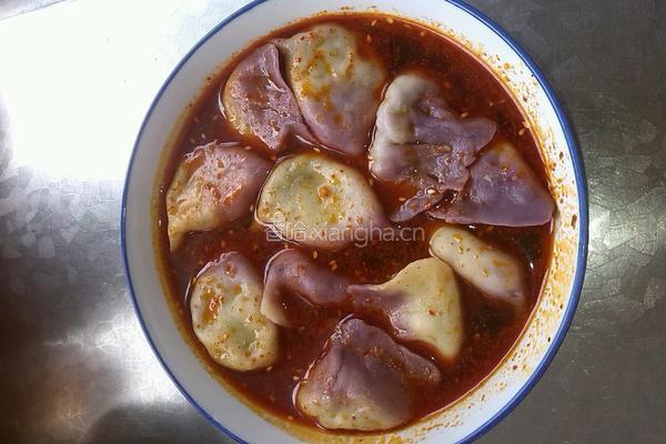 酸汤水饺的做法图解5