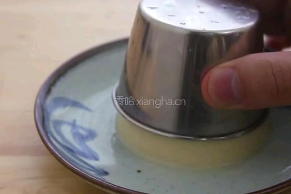 紅豆軟心布丁的做法图解8