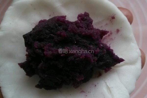 水晶紫薯饼的做法图解7