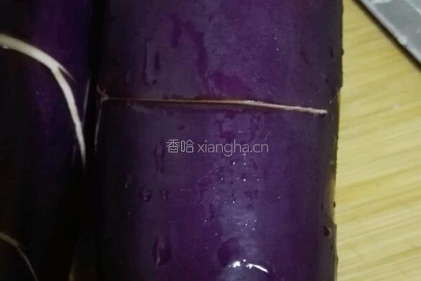 肉塞茄子的做法图解3