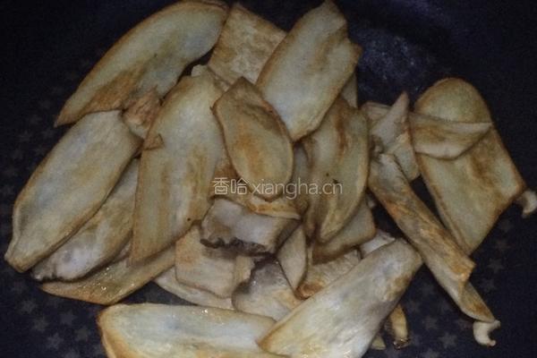 香煎杏鲍菇的做法图解3