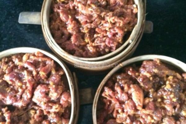 粉蒸牛肉的做法图解3