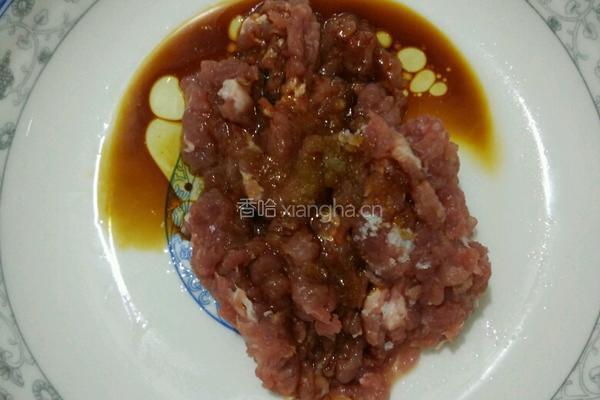 瘦肉蒸鸡蛋的做法图解2