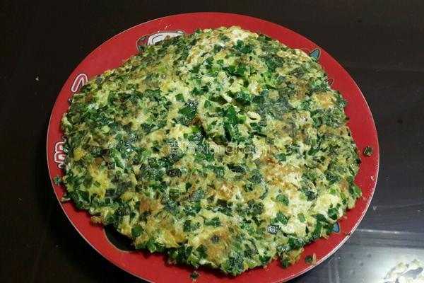 韭菜煎鸡蛋的做法图解6