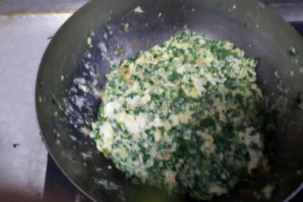 韭菜煎鸡蛋的做法图解5