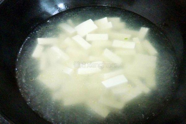 蛋黄豆腐羹的做法图解4