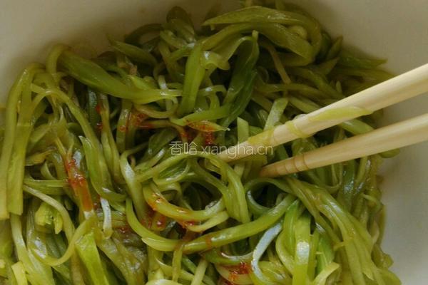 凉拌莴苣的做法图解6