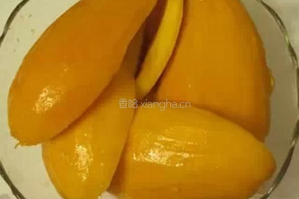 自制芒果酱的做法图解1