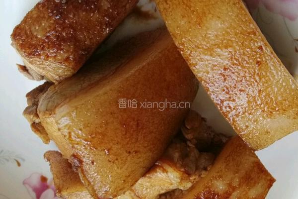 梅菜鳗鱼扣肉的做法图解5