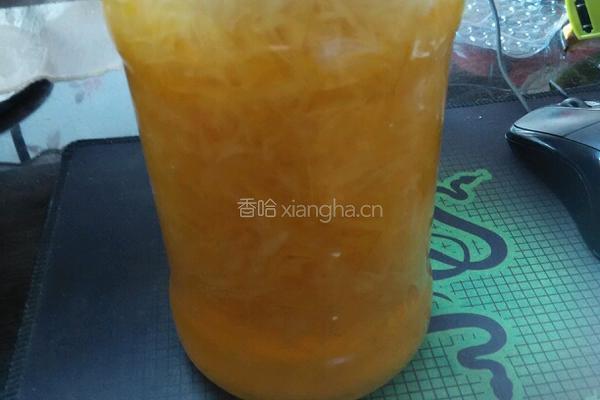自制蜂蜜柚子茶的做法图解10