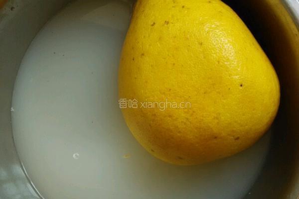 自制蜂蜜柚子茶的做法图解1