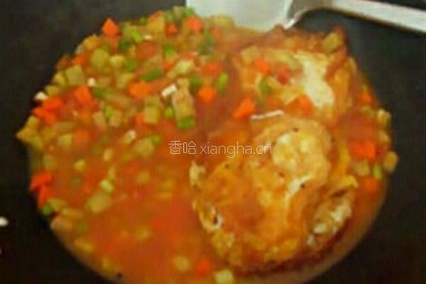茄汁煎蛋面的做法图解8