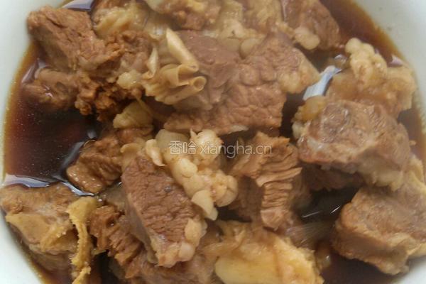 砂锅牛肉汤。的做法图解8
