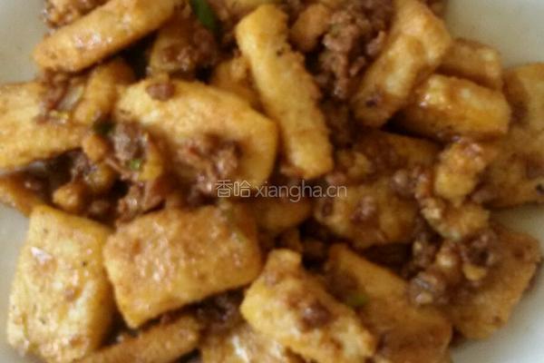 肉末家常豆腐的做法图解5
