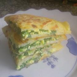 韭菜鸡蛋饼的做法[图]