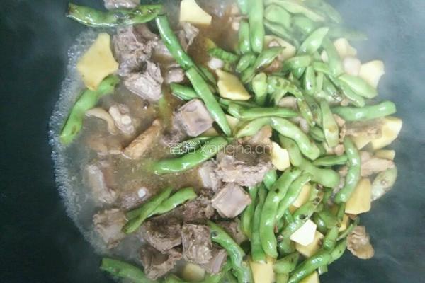 排骨炖芸豆的做法图解6