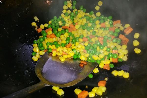 青豆玉米的做法图解5